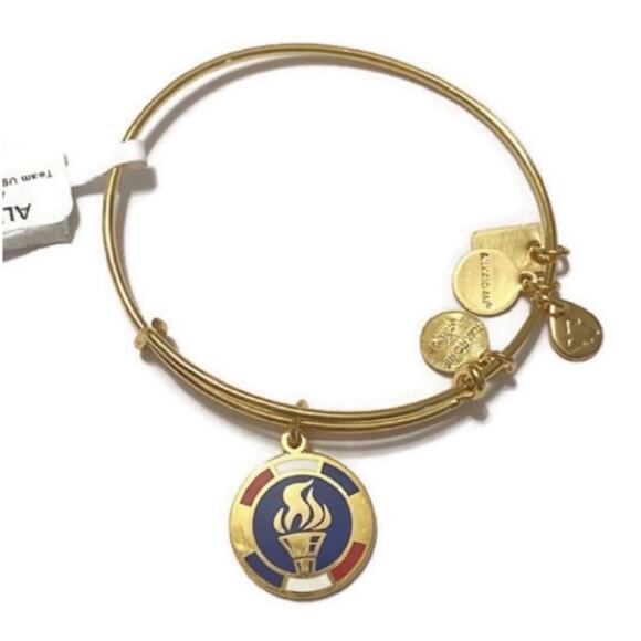 Alex and Ani Team USA Flame Bracelet - Picture 1 of 3